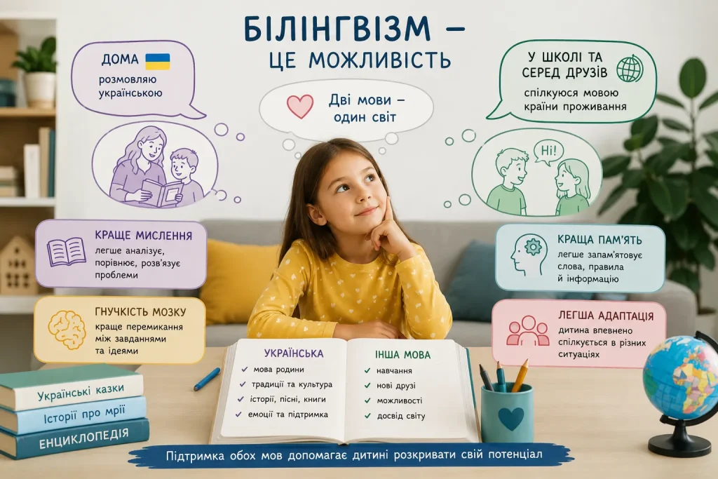 що таке білінгвізм у дітей в україні